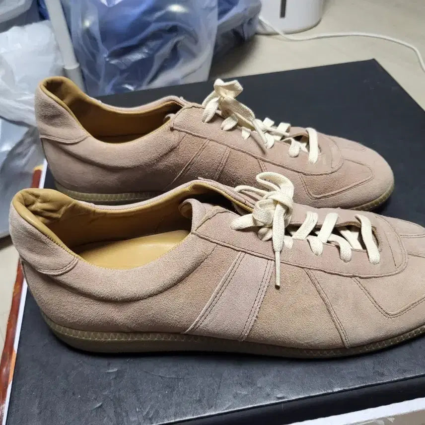 [BUNJANG] Reproduction of Found German Military Sneakers Suede Size 280 / 리프로덕션 오브 파운드 독일군 스니커즈 280mm 상태매우좋음