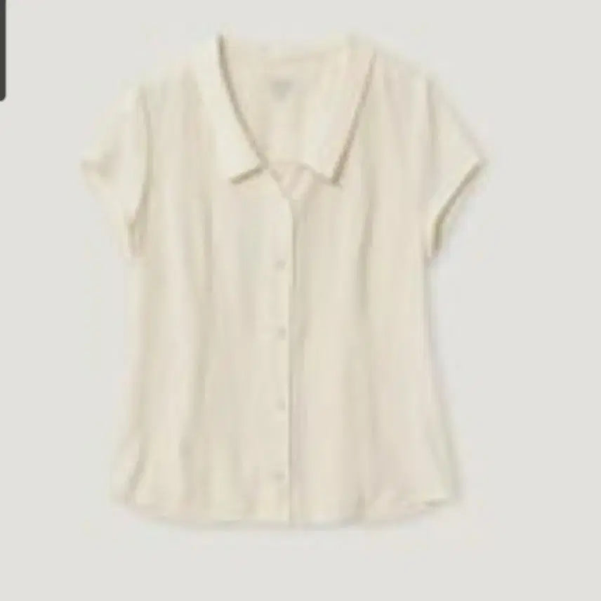 [BUNJANG] Sie Sophie Cap Blouse Cream / 시에 소피 캡 블라우스 크림