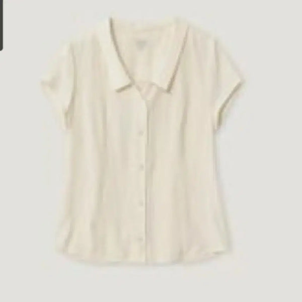[BUNJANG] Sie Sophie Cap Blouse Cream / 시에 소피 캡 블라우스 크림