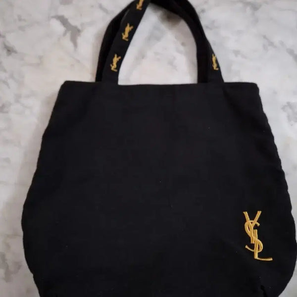 [BUNJANG] Saint Laurent YSL Logo Shoulder Bag Black / 입생로랑 YSL 로고 숄더백 블랙