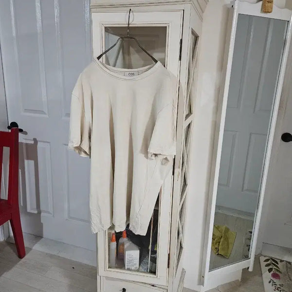 [BUNJANG] COS Beige Cotton T-Shirt / COS 베이지색 코튼 티셔츠