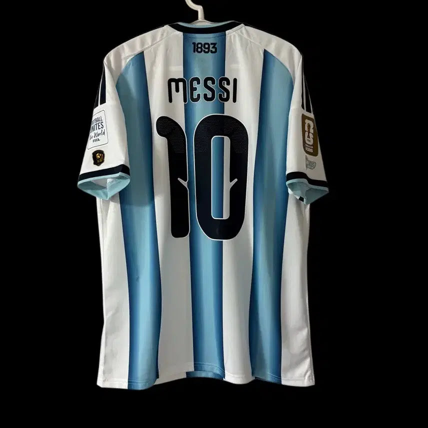 [BUNJANG] Argentina Home Messi Jersey (XL) / [국내XL] 26/28 아르헨티나 홈 메시 유니폼