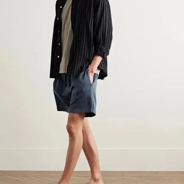 [BUNJANG] James Perse Cotton Terry Lounge Banding Shorts Navy / 제임스 펄스 코튼 테리 라운지 밴딩 반바지 네이비 2