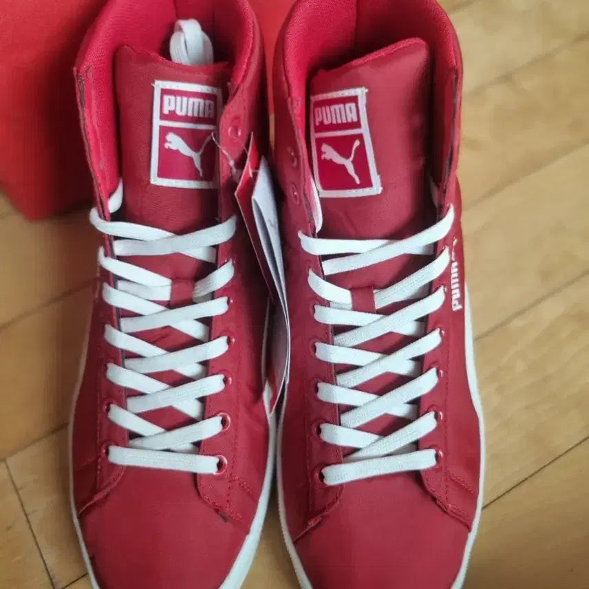 [BUNJANG] Puma Red Sneakers / 퓨마 스니커즈 레드