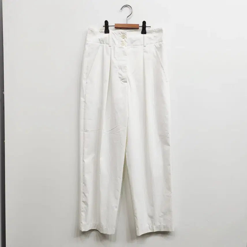 [BUNJANG] KUHO Plus Women's White Summer Pants (Size S) / 구호플러스 여름 바지 팬츠 여자 s 사이즈