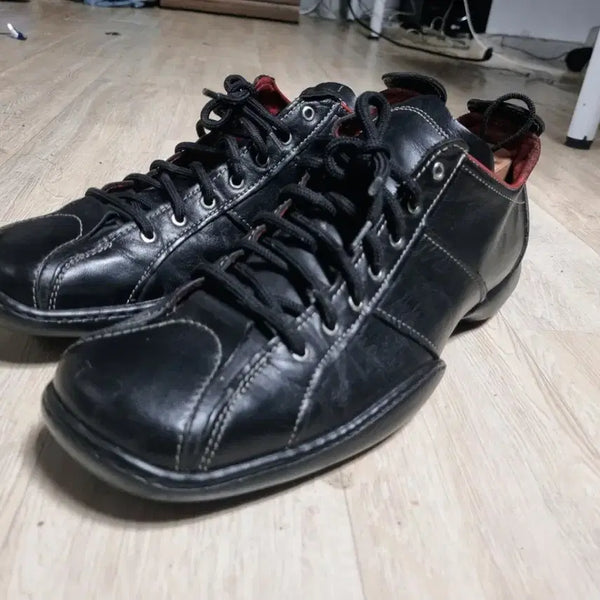 [BUNJANG] Kenneth Cole Black Leather Shoes Sneakers Dress Shoes / 케네스콜 블랙 레더 슈즈 스니커즈 구두