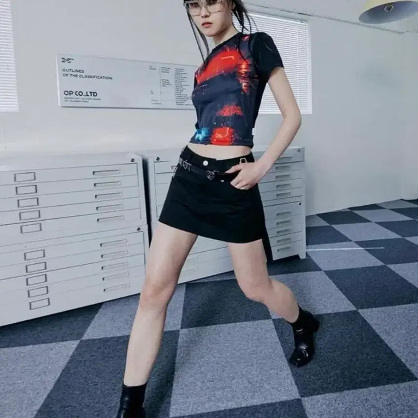 [BUNJANG] Tageto City Light Tee Shirt Black / 타게토 티CITY LIGHT TEE SHIRT_BLACK 반팔