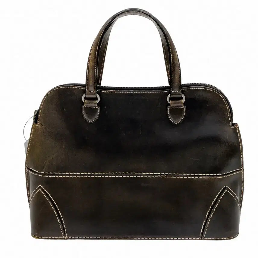 [BUNJANG] Jean Paul Gaultier Vintage Processed Leather Tote Bag / 장폴고티에 빈티지가공 가죽 토트백