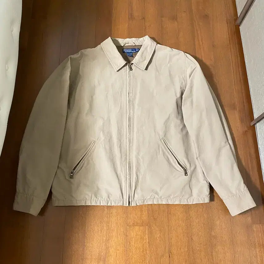 [BUNJANG] Polo Ralph Lauren 90s Harrington Jacket Beige / [XL] 90s 폴로 랄프 로렌 해링턴 자켓 베이지