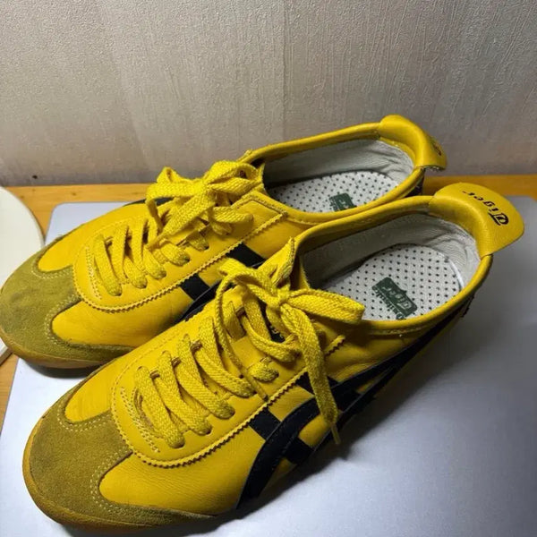 [BUNJANG] Onitsuka Tiger Mexico 66 Yellow Sneakers / 오니츠카타이거 멕시코66 옐로우