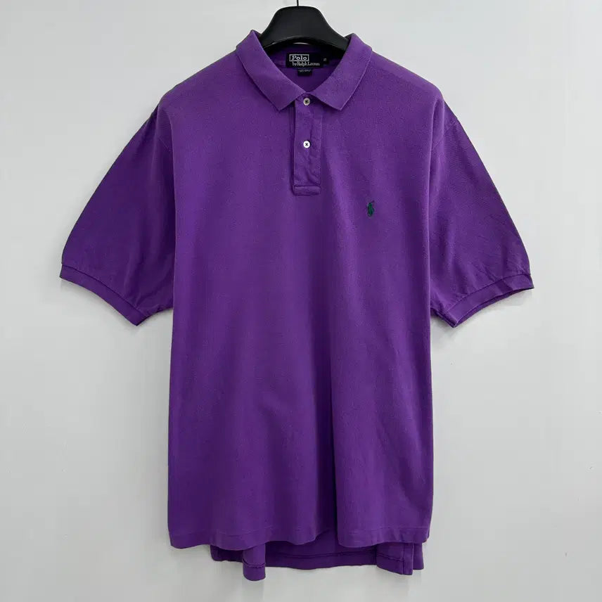 [BUNJANG] Polo Ralph Lauren Men's Oversized Fit Short Sleeve Polo Shirt XL / 105 폴로 랄프로렌 남자 오버핏 반팔 카라티
