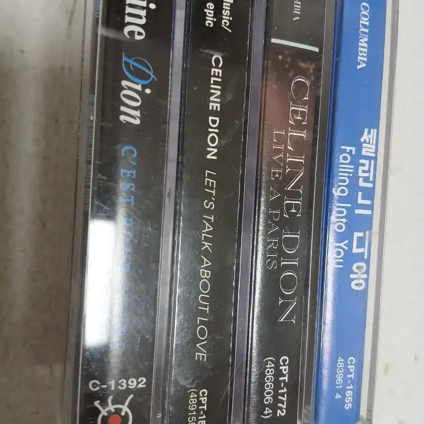[BUNJANG] Celine Dion Cassette Tape 4 Album Bundle / 셀린 디옹 카세트 테이프 4종 (Celine Dion)