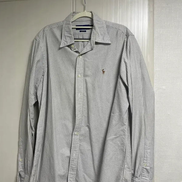 [BUNJANG] Polo Ralph Lauren Classic Fit Striped Shirt M / 폴로 랄프로렌 클래식핏 스트라이프 셔츠 M