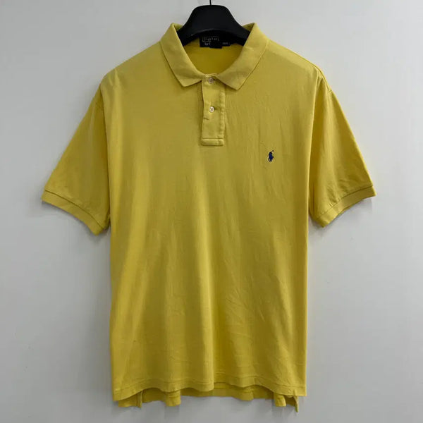 [BUNJANG] Polo Ralph Lauren Men's Oversized Fit Short Sleeve Polo Shirt / 100 폴로 랄프로렌 남자 오버핏 반팔 카라티