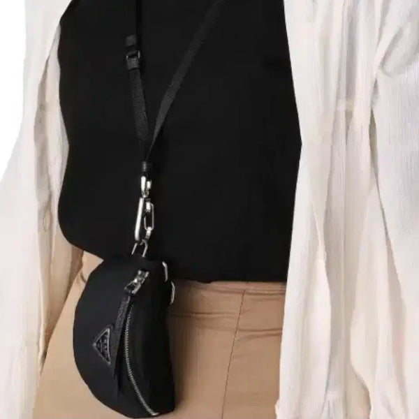 [BUNJANG] Prada Black Nylon Mini Pouch / 급처)정품프라다 블랙 나일론 미니 파우치