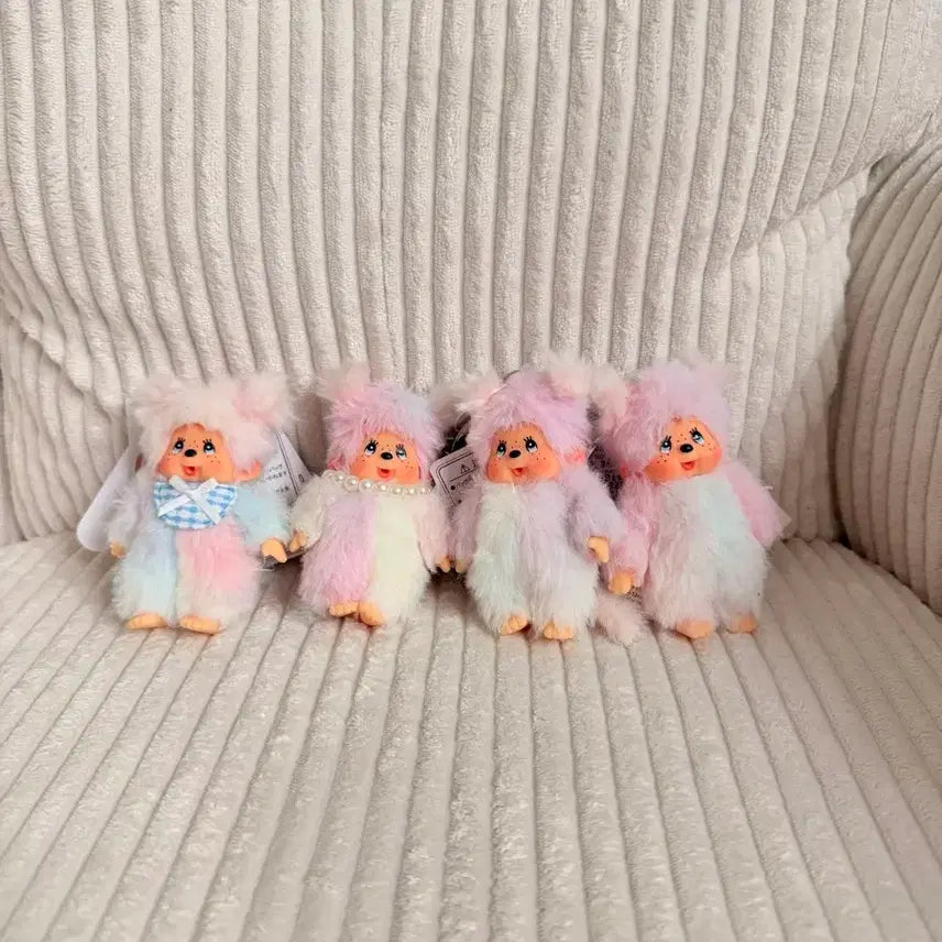 [BUNJANG] Tie-Dye Pom Pom Keyring / 타이다이키링
