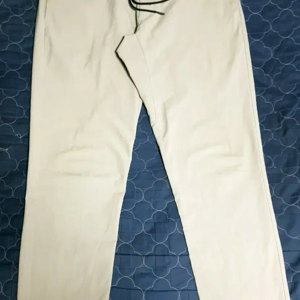 [BUNJANG] Theory x Uniqlo Easy Wide-Leg Pants Ash Grey / 띠어리 X 유니클로 이지 감동 슬랙스 팬츠 애쉬그레이 (L)