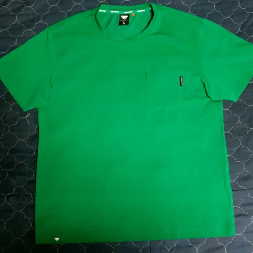 [BUNJANG] Dynafit Next Alpha Backprinting Pocket T-Shirt Green (XL) / 다이나핏 넥스트 알파 백프린팅 포켓 반팔티 그린 (XL)