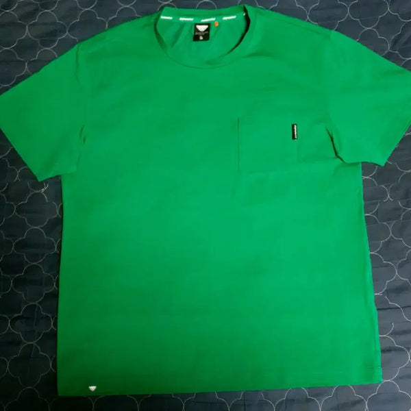 [BUNJANG] Dynafit Next Alpha Backprinting Pocket T-Shirt Green (XL) / 다이나핏 넥스트 알파 백프린팅 포켓 반팔티 그린 (XL)