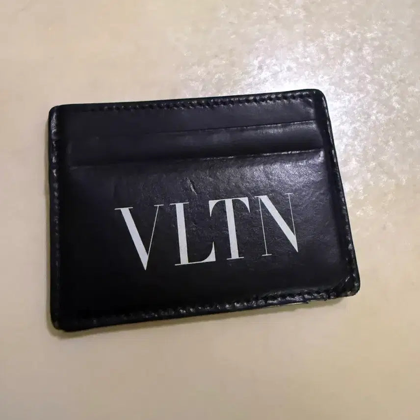 [BUNJANG] Valentino VLTN Card Holder Black / 발렌티노 VLTN 카드지갑 블랙 (정품