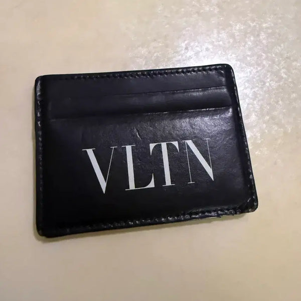 [BUNJANG] Valentino VLTN Card Holder Black / 발렌티노 VLTN 카드지갑 블랙 (정품