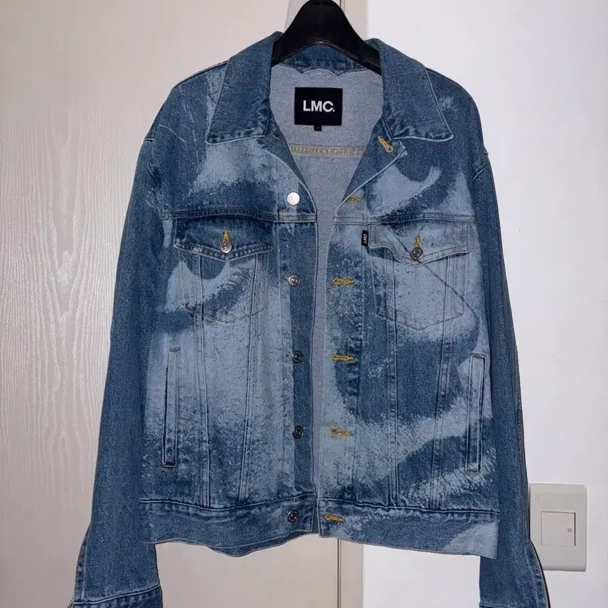 [BUNJANG] LMC Face Denim Jacket / 엘엠씨 페이스 데님 자켓