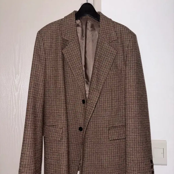 [BUNJANG] Suare Heritage Blazer Hound Beige / 수아레 헤리티지 블레이저 하운드 베이지