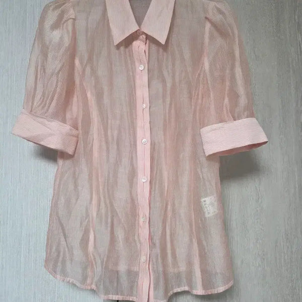 [BUNJANG] She's Miss Tencel Shirt Blouse Size 55 / 실착1회.쉬즈미스 텐셀 셔츠 블라우스 55사이즈
