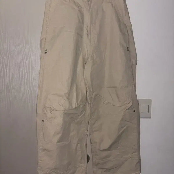 [BUNJANG] EA Carpenter Pants Beige / 이에이 맥 카펜터 팬츠 베이지