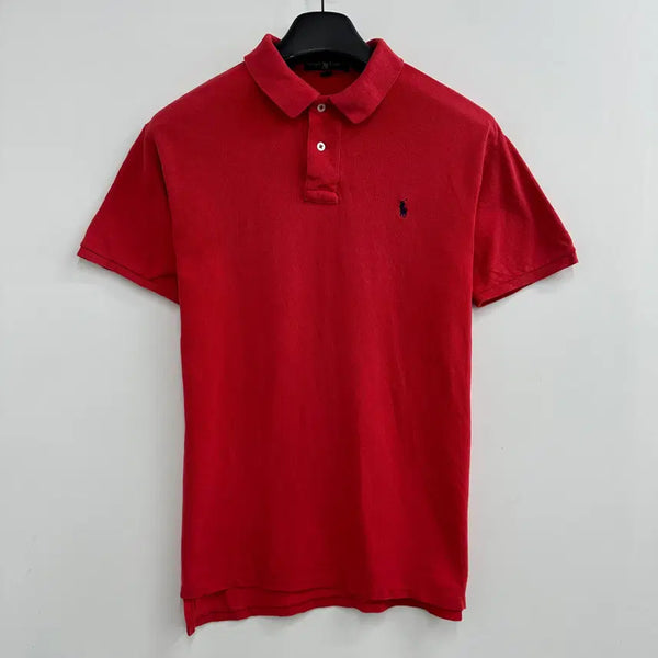 [BUNJANG] Polo Ralph Lauren Men's Size M Slim Fit Short Sleeve Polo Shirt / 95 폴로 랄프로렌 남자 슬림핏 반팔 카라티
