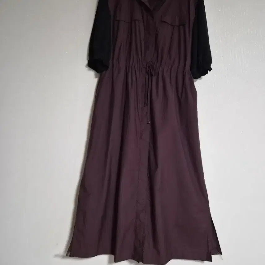 [BUNJANG] Valentia 2020 Burgundy Long Dress / 발렌시아2020롱원피스66반~77반//시원