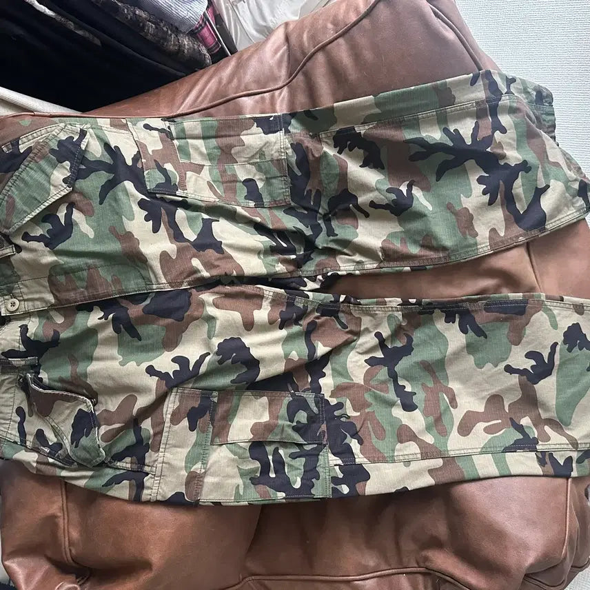 [BUNJANG] Stussy Camo Cargo Pants Size 32 / 스투시 카모 카고팬츠 32