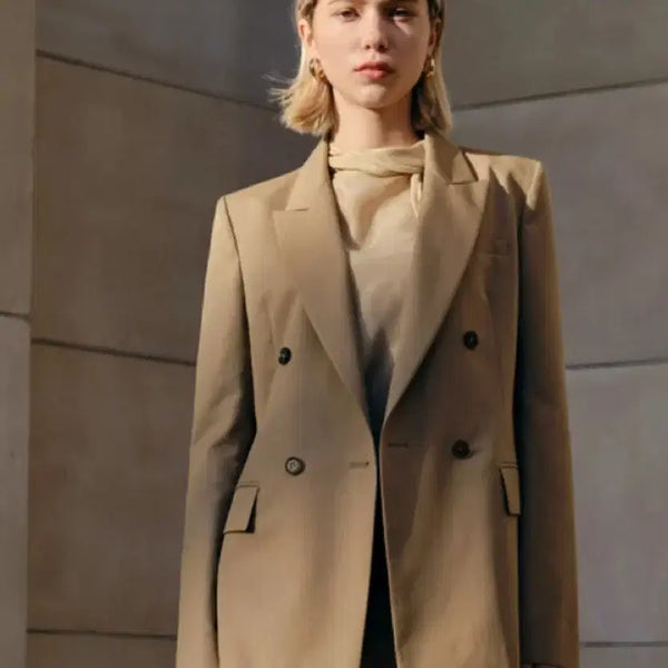 [BUNJANG] Aquascutum Women's Classic Suit Jacket 22FW / 아쿠아스큐텀 여성 클래식 수트자켓 22FW