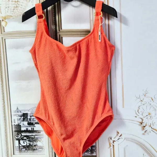 [BUNJANG] Michael Kors Orange Swimsuit Size 14 / (새제품) 마이클코어스    수영복
