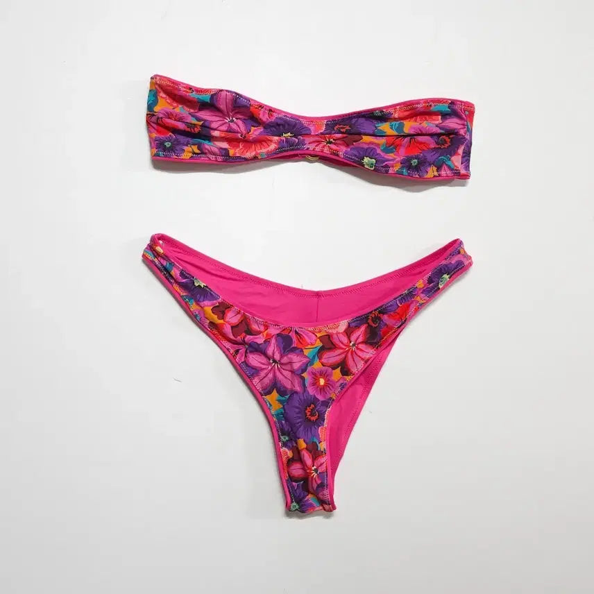 [BUNJANG] Reina Olga Flower Bikini Set / 레이나 올가(Reina Olga) 플라워 비키니 세트