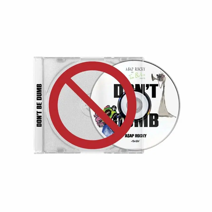 [BUNJANG] ASAP Rocky DON'T BE DUMB CD / ASAP ROCKY 에이셉 라키- DON'T BE DUMB cd