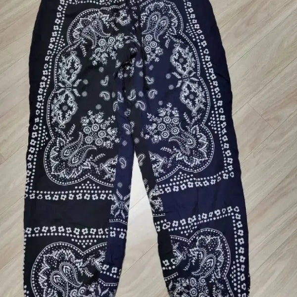 [BUNJANG] Too Much Talker Paisley Pants / 투머치토커