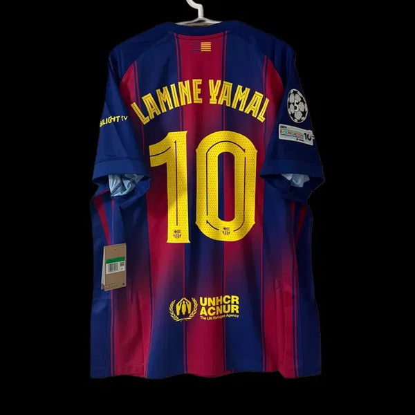[BUNJANG] FC Barcelona 25/26 Home Jersey Lamine Yamal Authentic XL / [해외XL] 25/26 바르셀로나 홈 라민야말 유니폼