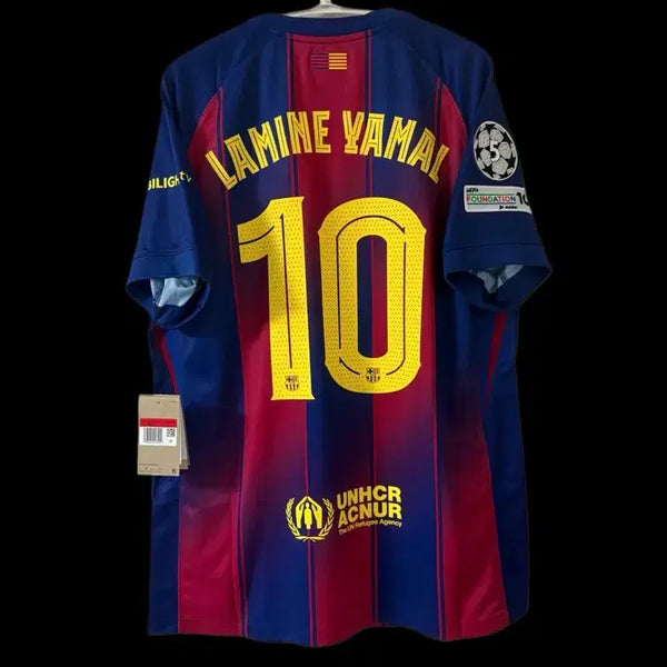 [BUNJANG] FC Barcelona 25/26 Home Lamine Yamal Player Version Jersey / [해외L] 25/26 바르셀로나 홈 라민야말 유니폼