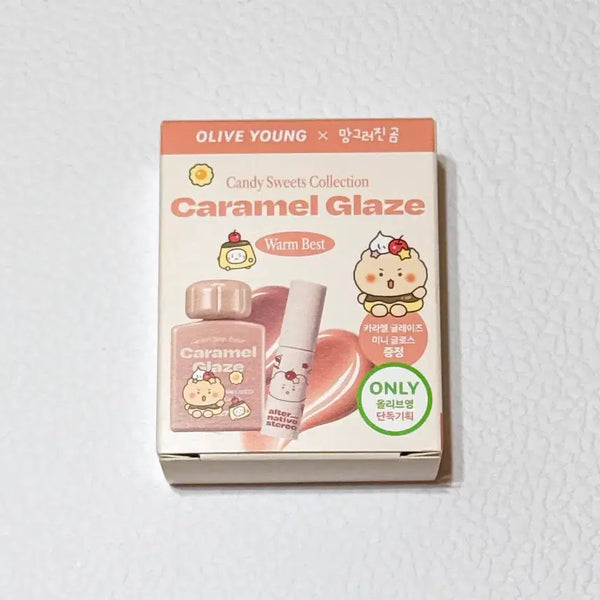 [BUNJANG] MANGOM Alternative Stereo Lip Potion Caramel Glaze No. 10 Dolce Peach Limited Edition Set (Sealed New Product) / [10미개봉새상품]망곰 얼터너티브스테레오 립포션 카라멜 글레이즈 10호 돌체 피치 기획세트