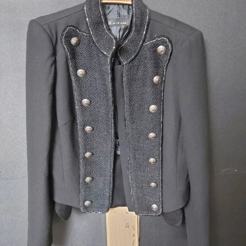 [BUNJANG] It MICHAA Tweed Cropped Jacket / 진짜만원 잇미샤 트위드 66 크롭자켓