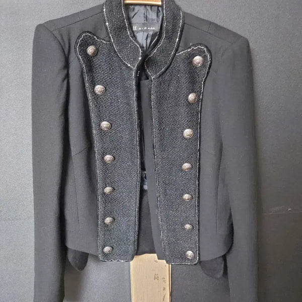 [BUNJANG] It MICHAA Tweed Cropped Jacket / 진짜만원 잇미샤 트위드 66 크롭자켓