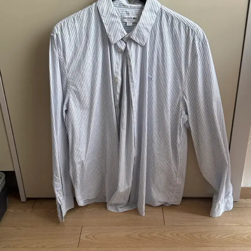 [BUNJANG] Lacoste Striped Shirt XL / 라코스테 셔츠(XL 사이즈)