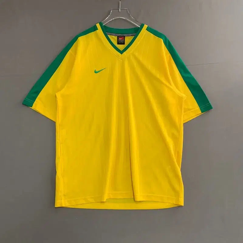 [BUNJANG] Nike 00s Brazil Football Jersey / XL 나이키 00s 빈티지 브라질 축구 유니폼 반팔 져지