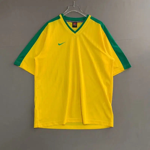 [BUNJANG] Nike 00s Brazil Football Jersey / XL 나이키 00s 빈티지 브라질 축구 유니폼 반팔 져지