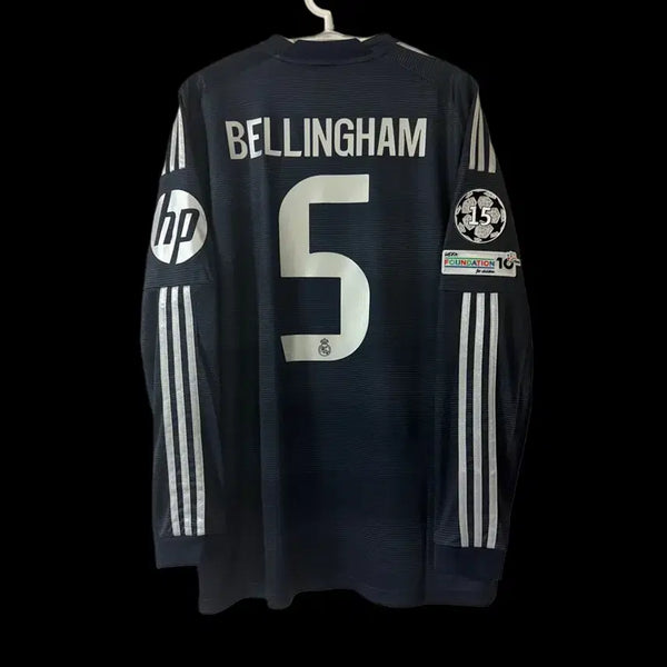 [BUNJANG] Real Madrid 25/26 Away Long Sleeve Bellingham Jersey (XL) / [국내XL] 25/26 레알마드리드 어웨이 긴팔 벨링엄 유니폼