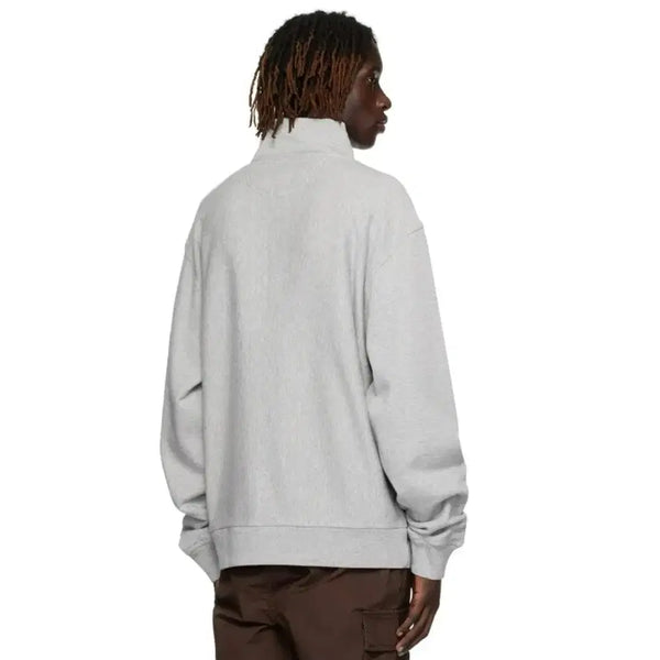[BUNJANG] Stussy Half Zip Mock Neck Sweatshirt / 스투시 하프집업 모크넥 맨투맨