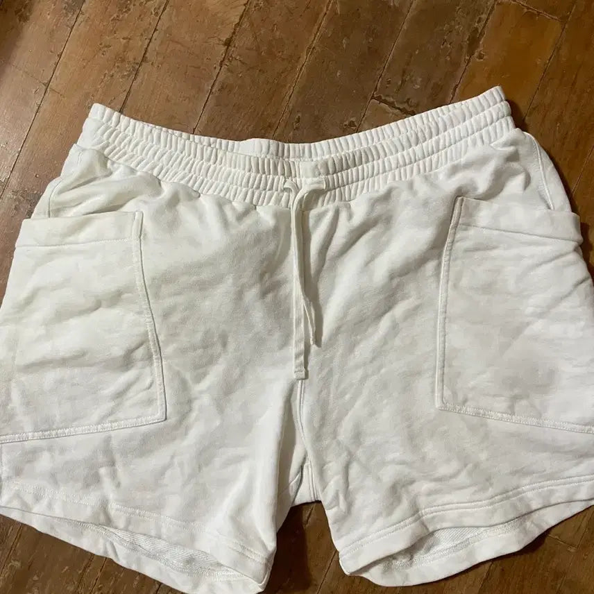 [BUNJANG] COS White Cotton Shorts L (32-34) / COS 화이트 코튼 반바지 L (32-34)