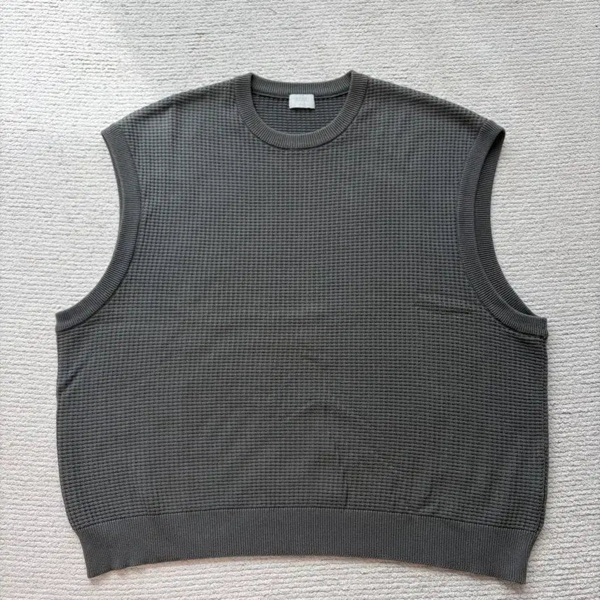 [BUNJANG] URU TOKYO Waffle Vest / URU TOKYO 와플베스트