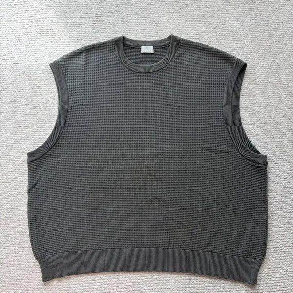 [BUNJANG] URU TOKYO Waffle Vest / URU TOKYO 와플베스트
